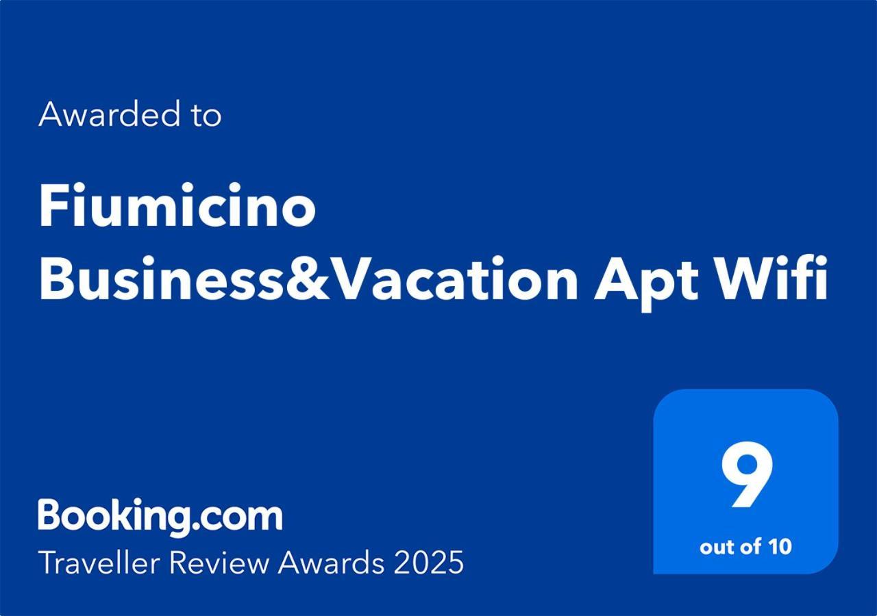 Apartamento Fiumicino Business&Vacation AirCon Wifi Exterior foto
